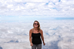 Salar de Uyuni, the world's largest salt flat