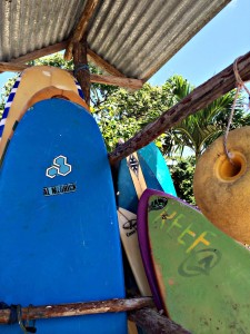 Surfing in San Juan del Sur, Nicaragua