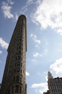 The Flatiron Building on 5th and Broadway, New York City