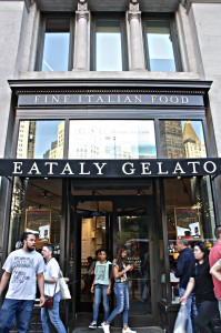 Eataly, New York City's gourmet Italian eatery.