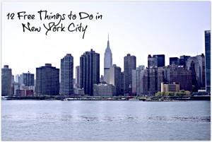 12 Free Things to Do in New York City (and a few not so free things)