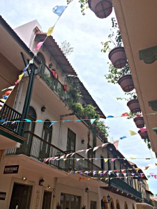 Casco Viejo, the historic quarter of Panama City.