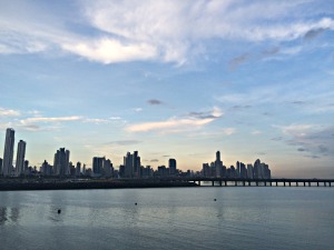 The Panama City skyline