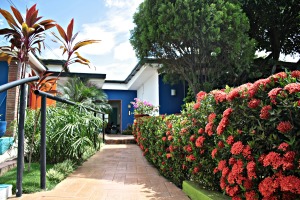 Entrance to Hotel Maracuya Managua