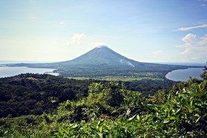 Hiking the volcano on Isla de Ometepe