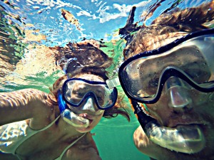 Snorkeling in Bocas del Toro, Panama