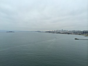 San Francisco from the Golden Gate Bridge