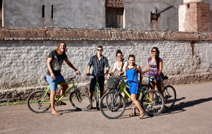 Bicycle winery tour, Mendoza, Argentina