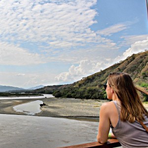 Hanging out on the Cauca River near Santa Fe de Antioquia