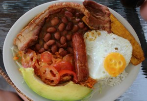 Bandeja Paisa, Medellin, Colombia