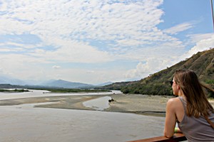 Hanging out on the Cauca River near Santa Fe de Antioquia