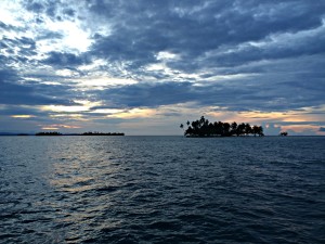 San Blas Islands at dusk