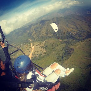 Paragliding in Colombia