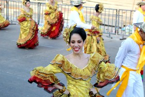 Smiles at Carnaval de Barranquilla