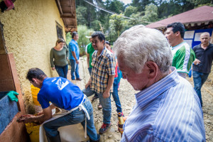 Trout farm in Guarne, Colombia