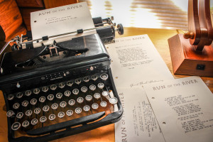 Typewriter at the Run of the River Inn