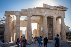 Peisistratus Portico, Athens, Greece