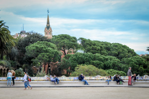 Park Guell, Barcelona, Spain