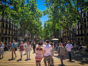 La Rambla, Barcelona, Spain