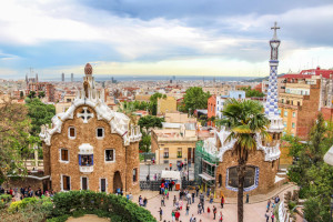 Park Guell, Barcelona, Spain