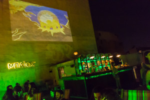 Rooftop bar in Athens