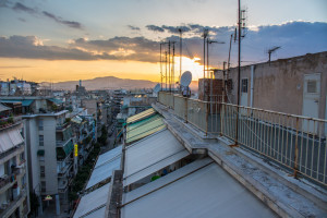 Sunset in Athens