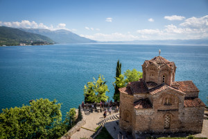 Church of St. John at Kaneo, Ohrid, Macedonia