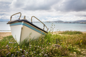 The Bay of Naoussa, Paros, Greece