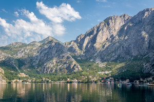 The Bay of Kotor looking gorgeous in the morning light