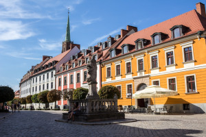 Architecture in Wroclaw, Poland