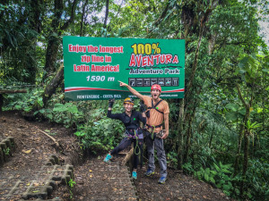 Ziplining in Monteverde, Costa Rica