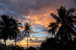 Sunset on Koh Tao, Thailand