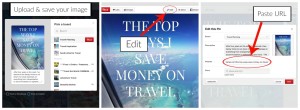 Adding a URL to your Pinterest images