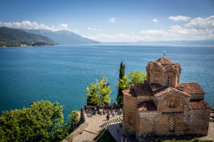 Church of St. John at Kaneo, Lake Ohrid, Macedonia