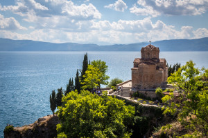 Church of St. John at Kaneo, Lake Ohrid, Macedonia