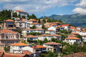 The City of Ohrid, Macedonia