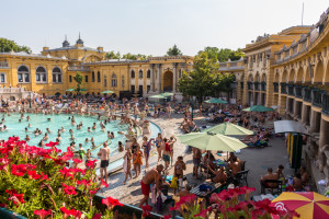 Szechenyi Thermal Bath, Budapest, Hungary