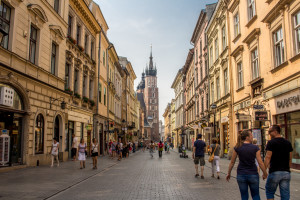 Summer in Kraków, Poland