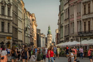 Summer in Kraków, Poland