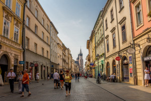 Summer in Kraków, Poland