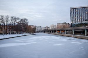 Winter in Stockholm, Sweden