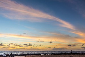 Sunset at Keawakapu Beach, Maui