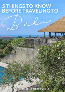 5 things every traveler should know before traveling to Bali, Indonesia