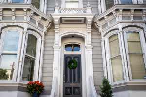 Victorian architecture in Hayes Valley, San Francisco