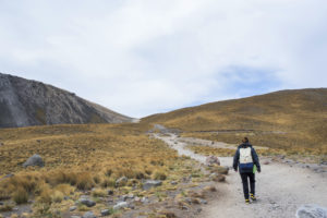 Hiking Nevado de Toluca in Mexico with Cantimplora Travel