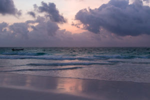 Sunrise in Tulum, Mexico