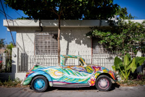 Street art in Tulum, Mexico