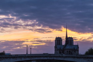 Sightseeing cruise on the Seine, Paris