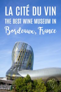 La Cité du Vin is Bordeaux's newest (and best!!) wine museum. Here's what you should know for your trip! It's a MUST see in Bordeaux, France!