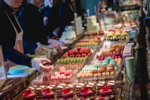 What to do in Paris in four days. Macarons from Laduree.